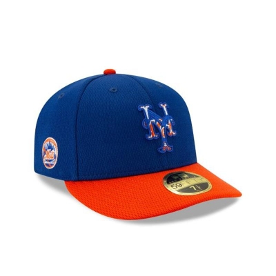 New York Mets Gorra | New Era MLB Batting Practice Low Profile 59fifty Fitted Cap Mexico - Azules